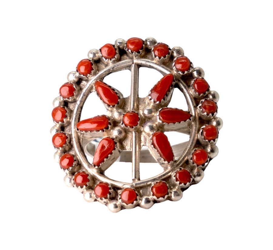 Coral Star Ring