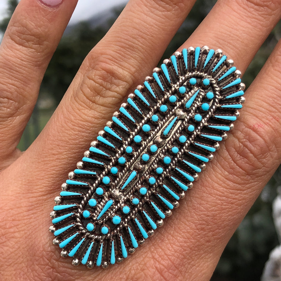 Turquoise Sage Ring