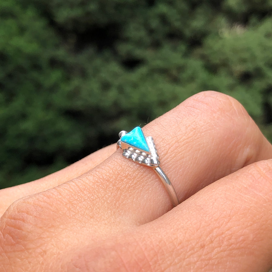 Turquoise Arrow Ring