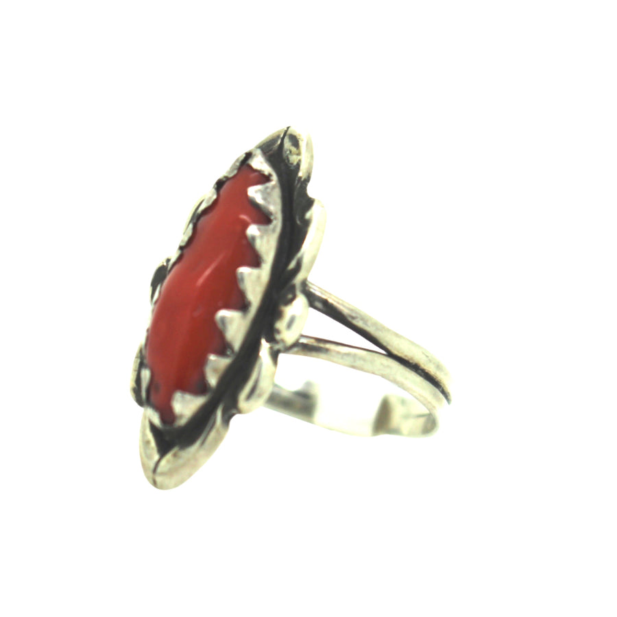 Vintage Red Zuni Ring