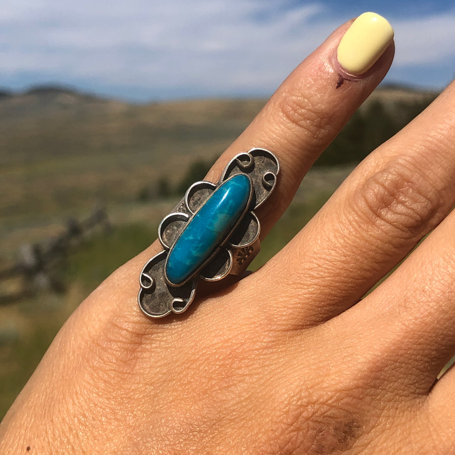 Vintage Turquoise Waters Ring