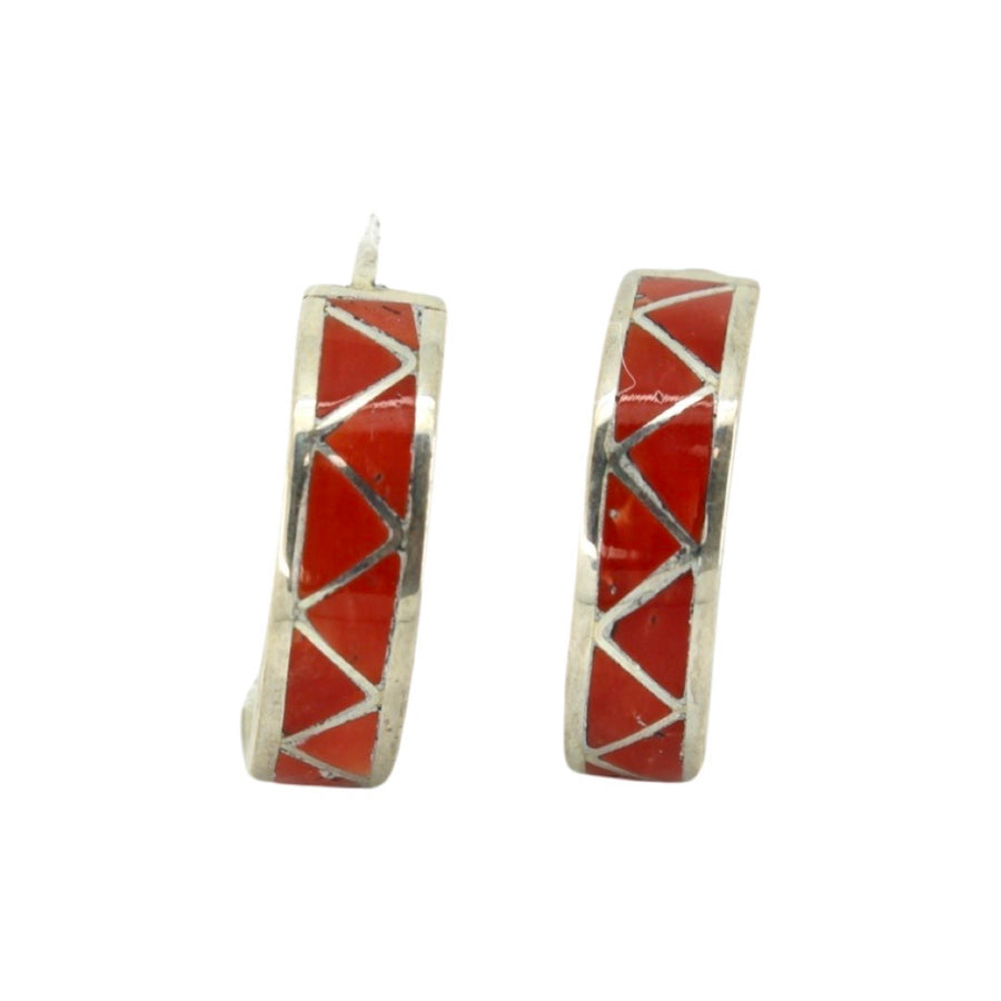 Coral Hills Hoop Earrings