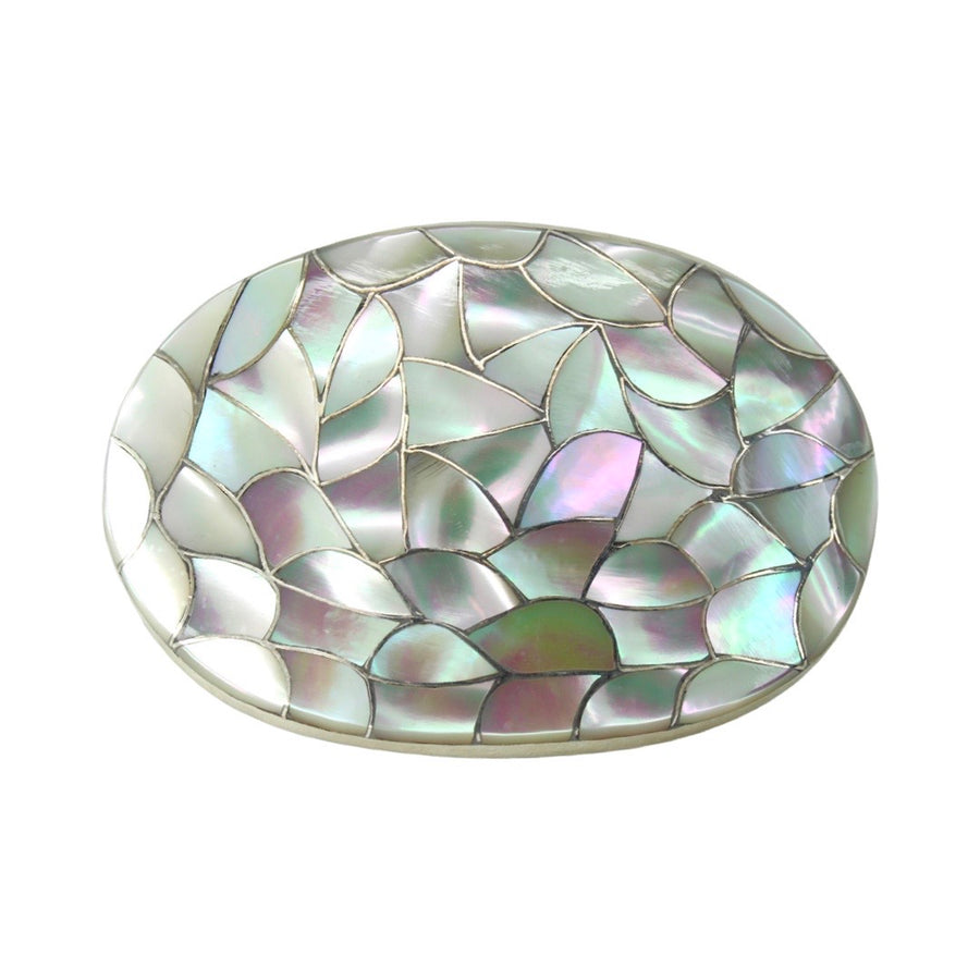 Mother of Pearl Belt Buckle