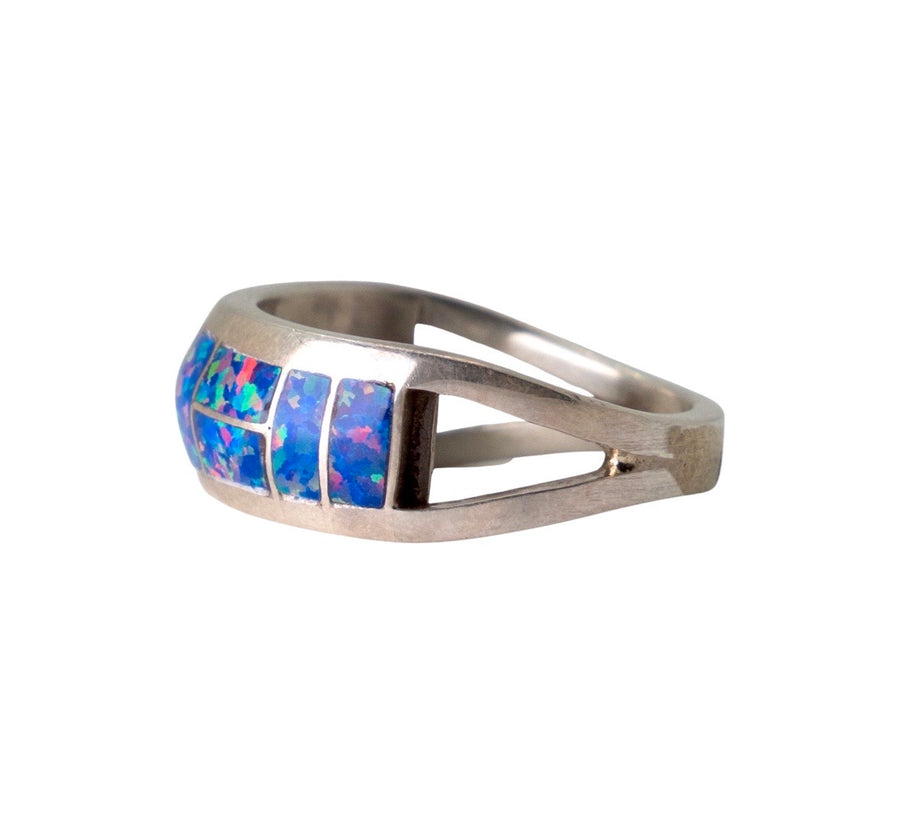 Blue River Opal Ring