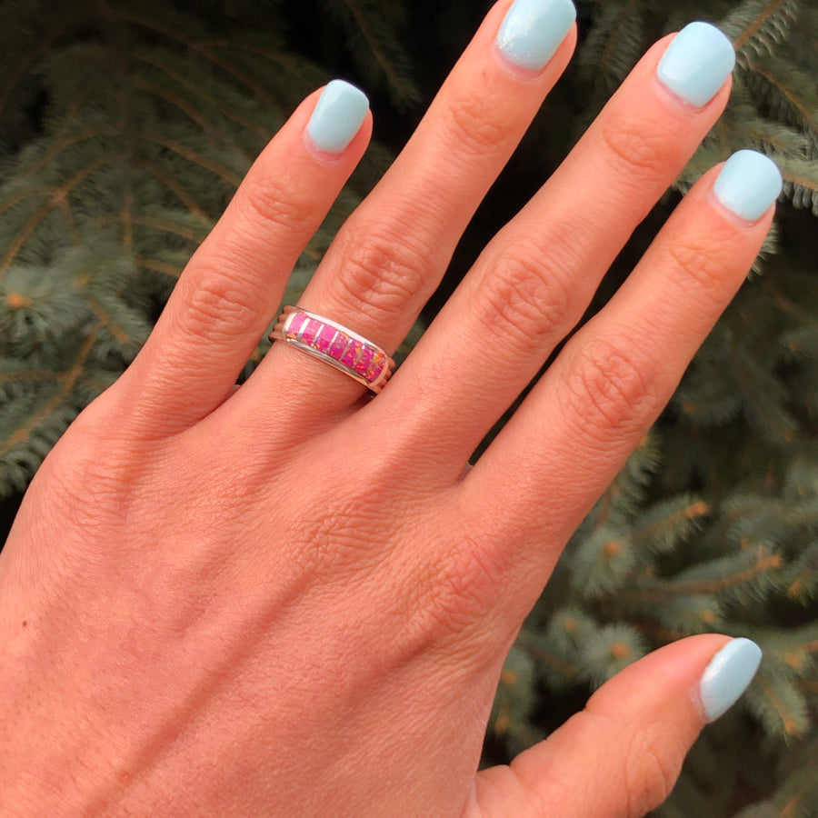 Fuchsia Opal Skies Ring