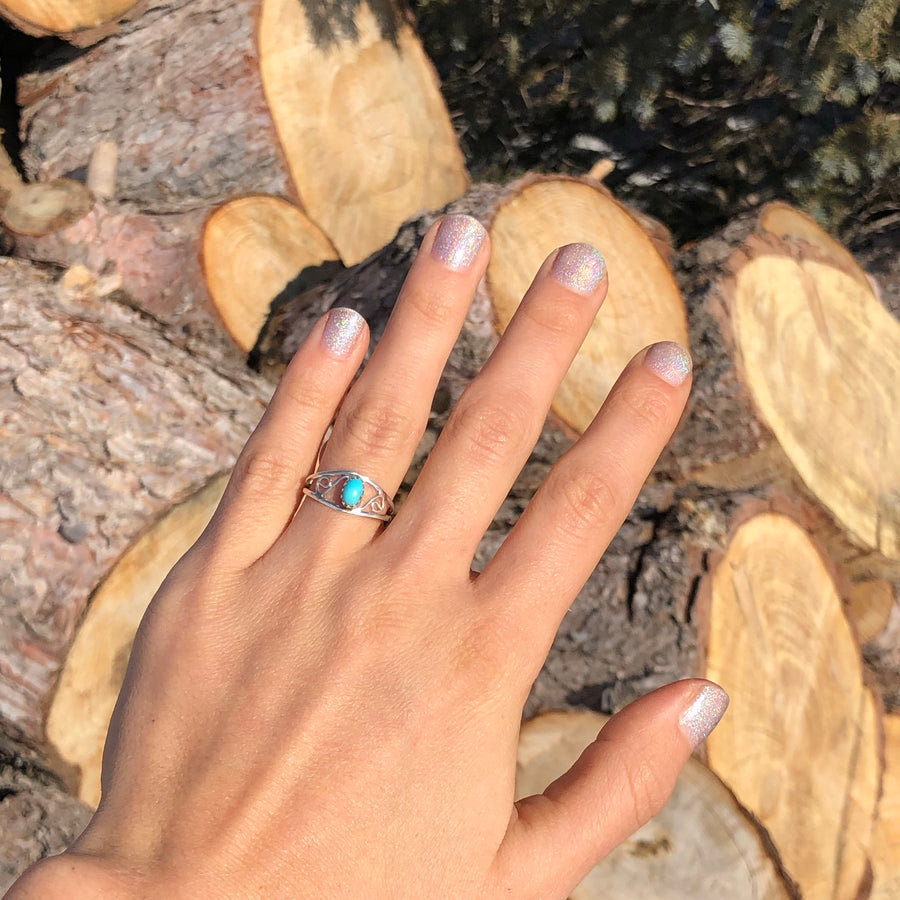 Dainty Turquoise Ring