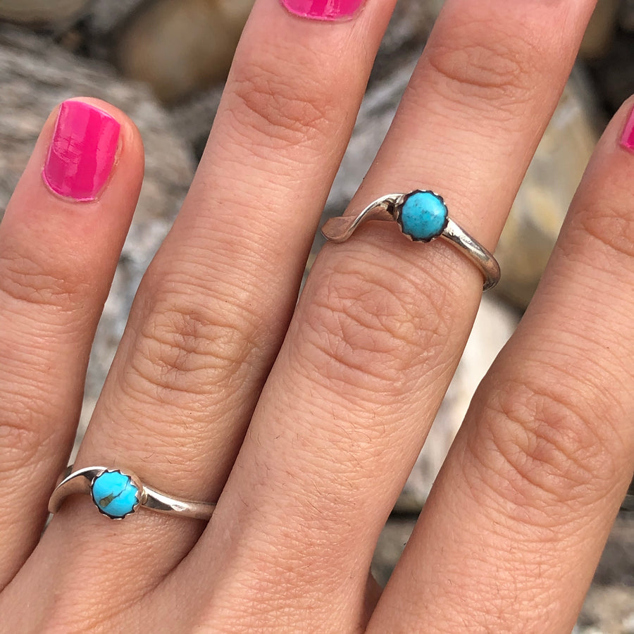 Dainty Turquoise Wind Ring – Kotah Bear