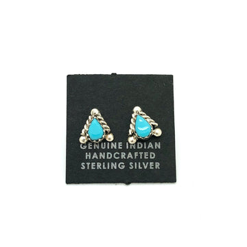 Turquoise Arrow Studs