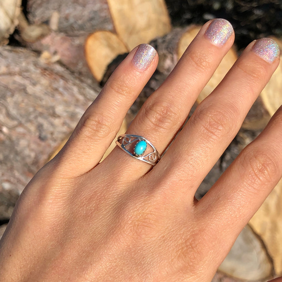 Dainty Turquoise Ring