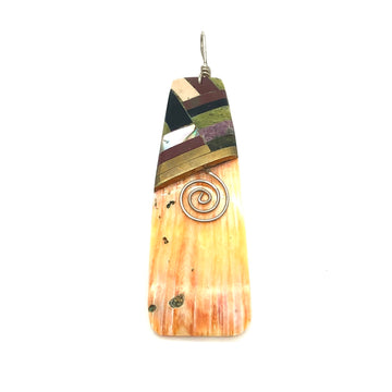 Spiny Oyster Inlay Pendant